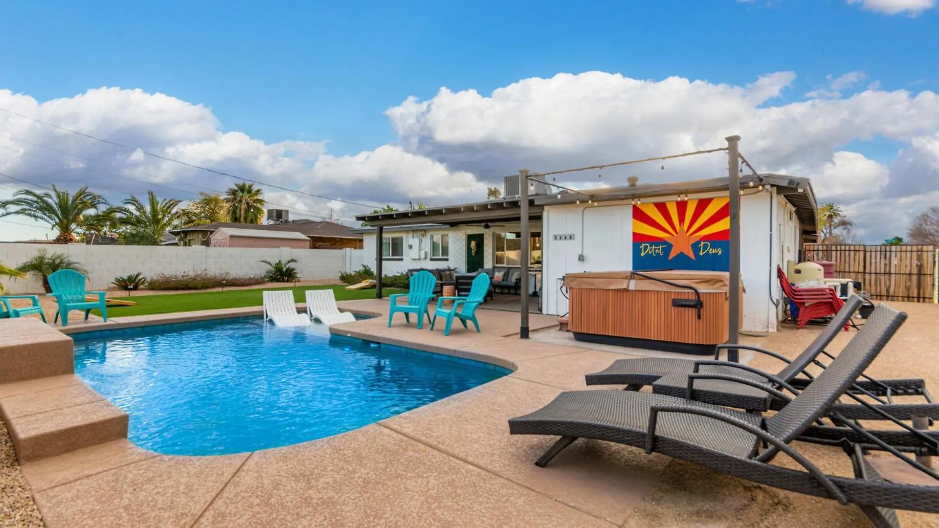 Modern Sw Family Retreat-Pool-Hot Tub-Firepit Villa Scottsdale USA